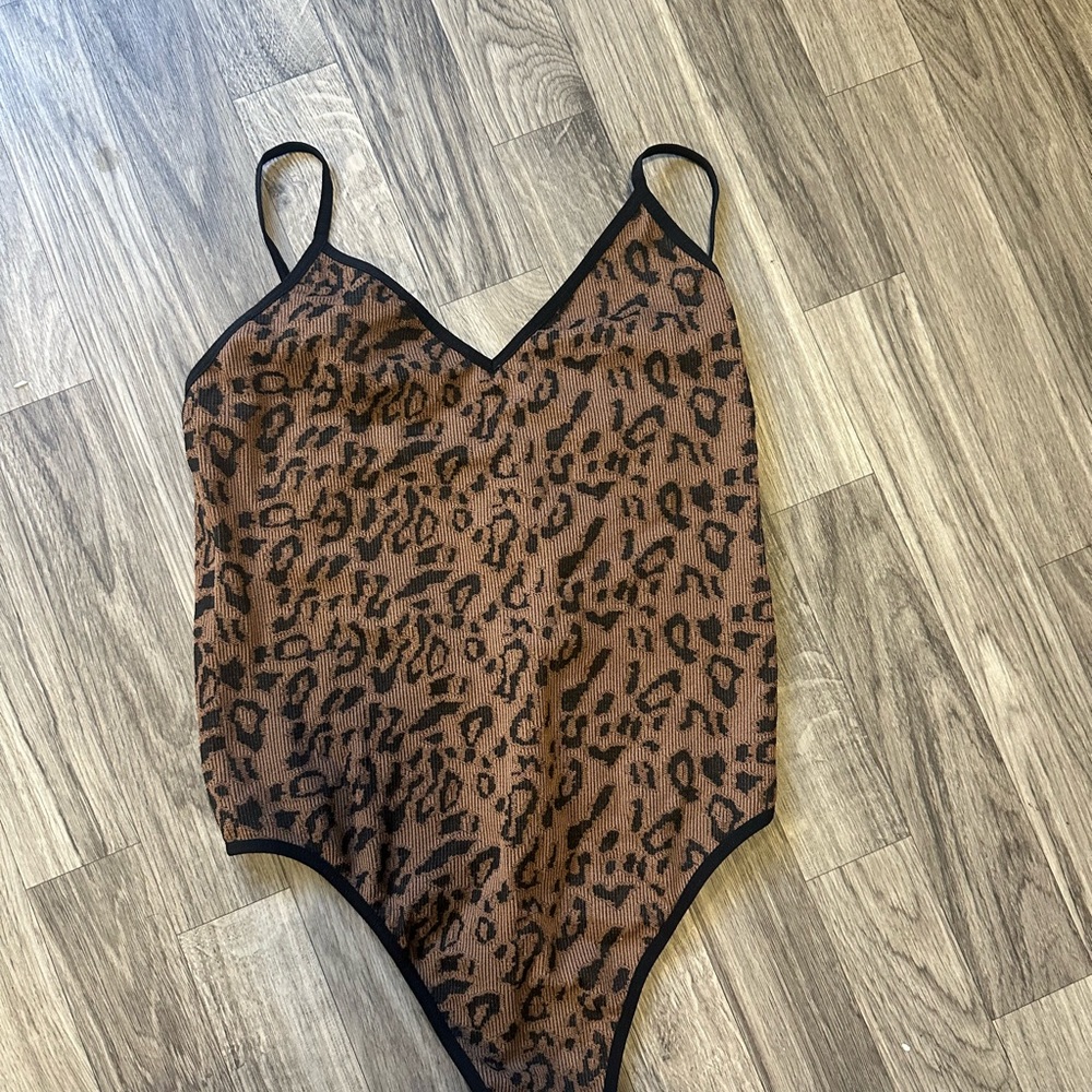 Leopard bodysuit